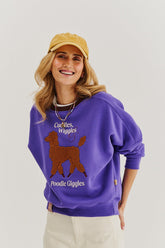 Poodle Giggles sweatshirt